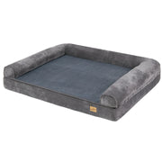 XXL Orthopedic Dog Bed – Cozy Bolster with Washable Cover