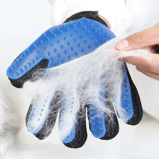PawGlow Deshedding Glove – Comb, Clean & Massage