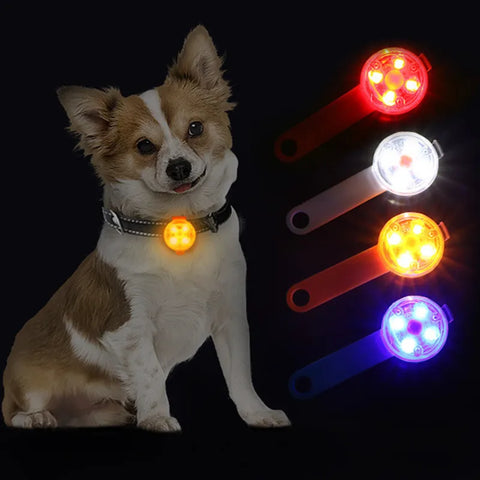 SafeGlow LED Pendant – Waterproof Flashing Light for Dogs & Cats
