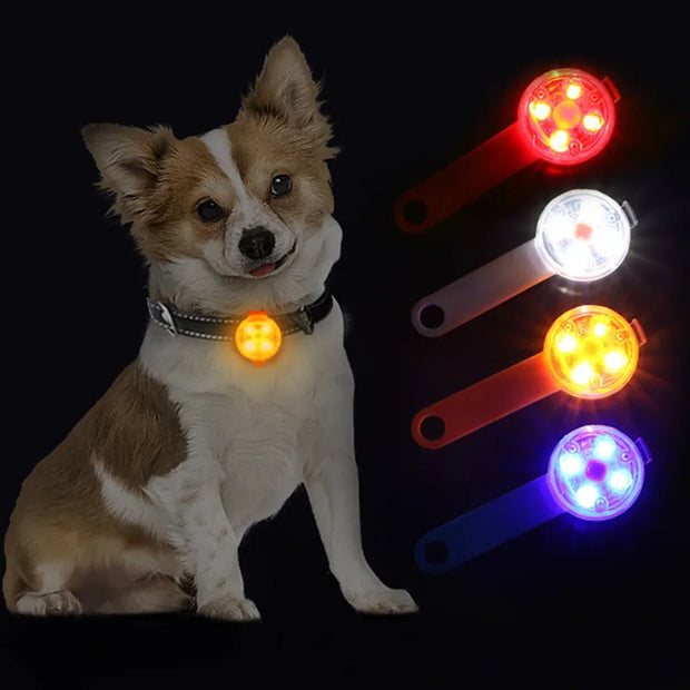 SafeGlow LED Pendant – Waterproof Flashing Light for Dogs & Cats