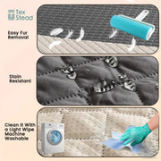 Anti-Leak Non-Slip Dog Bed Cover – Sofa & Car Protector