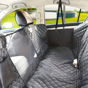 Waterproof Dog Car Seat Hammock – Mesh Window & Anti-Slip Back Seat Cover