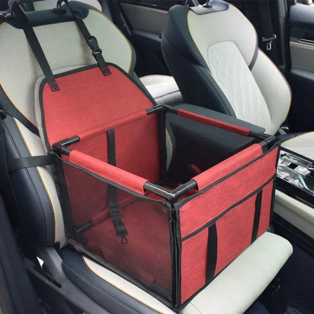 Waterproof Pet Car Seat Hammock – Carrier Basket for Small & Medium Dogs