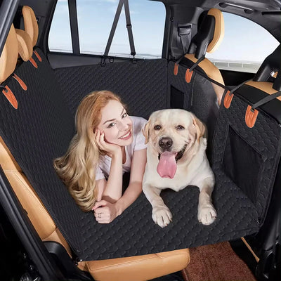 Extended Dog Car Seat Cover – Waterproof & Anti-Slip for SUV/Truck