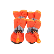 4pcs Waterproof Pet Boots – Soft, Anti-Slip Rain Shoes for Dogs & Cats