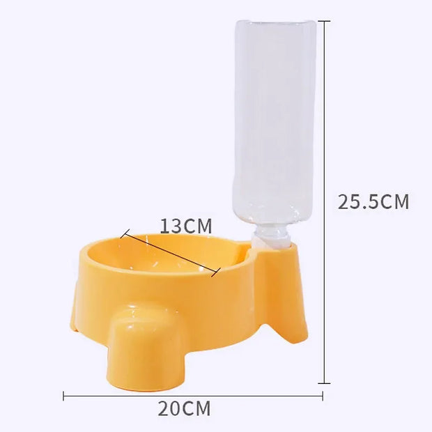 Auto Water & Feeder Bowl – Hydration Station for Dogs & Cats