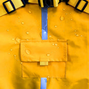 Waterproof Dog Raincoat – Hooded with Leash Ring & Reflective Strips