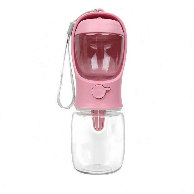 HydraSnack Travel Bottle – Food & Water Combo for Pets