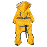 Large Dog Raincoat – Waterproof, Reflective & UV-Resistant with Hood