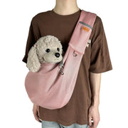 Comfortable Pet Sling Bag – Portable Crossbody Carrier for Dogs & Cats