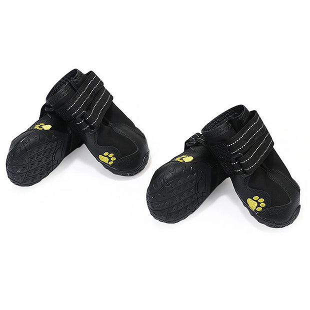 Waterproof Dog Boots – Anti-Slip & Reflective Paw Protectors (4pcs)