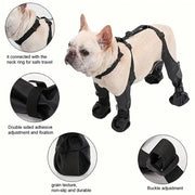 Waterproof Anti-Slip Dog Boots – Rugged Sole Paw Protectors