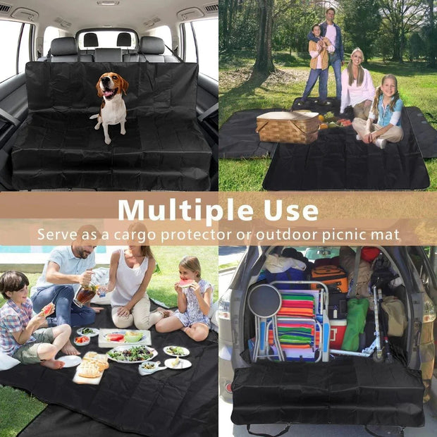 Waterproof Dog Car Seat Hammock – Durable Travel Mat for SUV/Truck