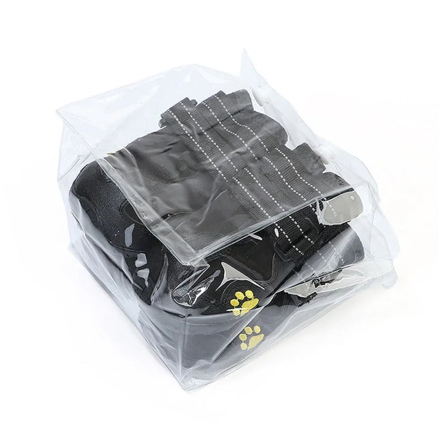 Waterproof Dog Boots – Anti-Slip & Reflective Paw Protectors (4pcs)