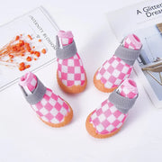Breathable Mesh Dog Shoes – Anti-Slip Puppy Booties for Hot Pavement