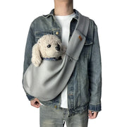 Comfortable Pet Sling Bag – Portable Crossbody Carrier for Dogs & Cats