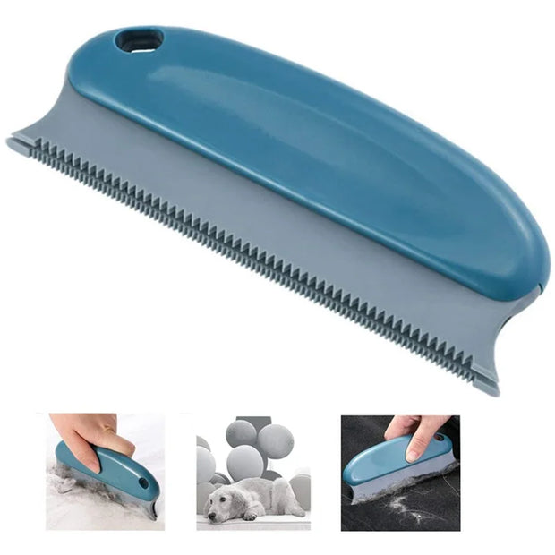 Portable Pet Hair Remover Brush – For Sofa, Fabric & Dust