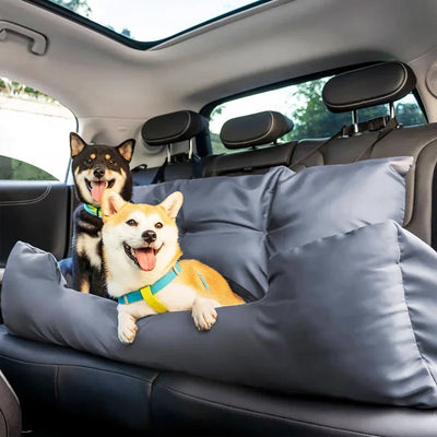 Foldable Dog Car Seat Carrier – Travel Hammock for Pets