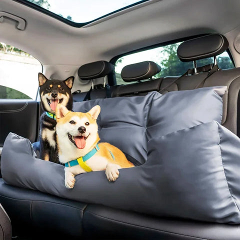 Foldable Dog Car Seat Carrier – Travel Hammock for Pets