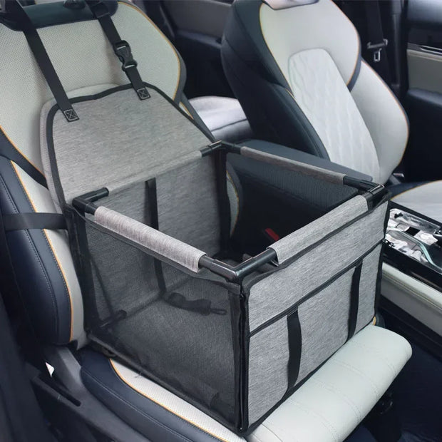 Waterproof Pet Car Seat Hammock – Carrier Basket for Small & Medium Dogs