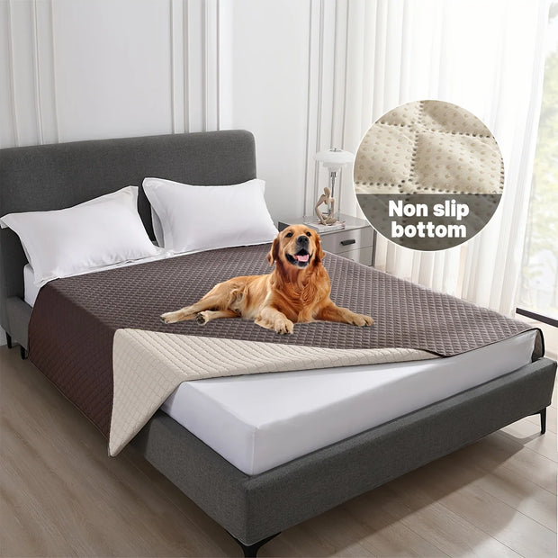 Anti-Leak Non-Slip Dog Bed Cover – Sofa & Car Protector