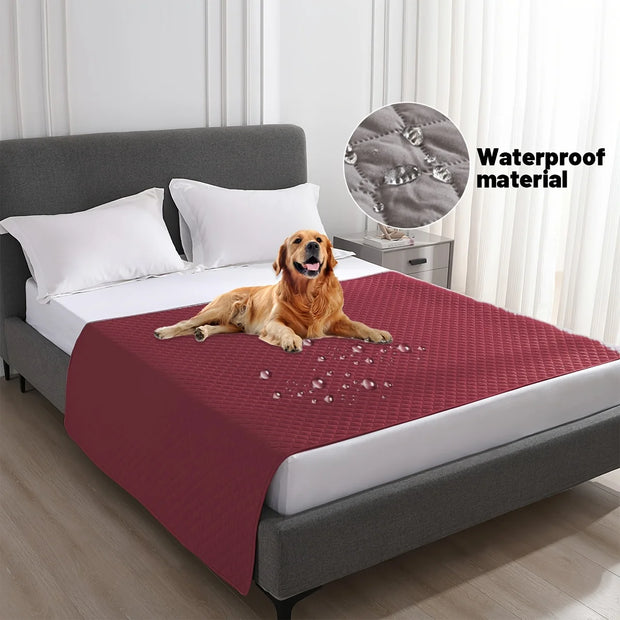Anti-Leak Non-Slip Dog Bed Cover – Sofa & Car Protector