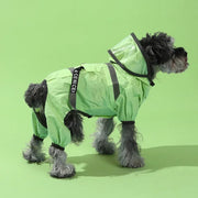 Large Dog Raincoat – Waterproof, Reflective & UV-Resistant with Hood