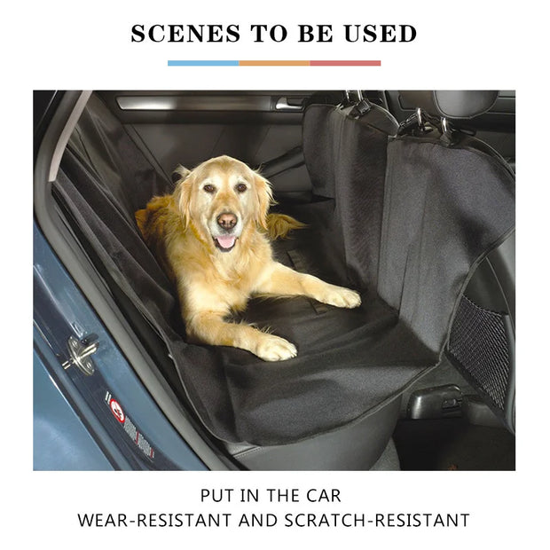 Waterproof Dog Car Seat Hammock – Durable Travel Mat for SUV/Truck