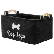 Felt Pet Toy Storage Box – Stylish & Fade-Resistant