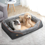 Large Dog Bed – Soft, Anti-Allergy Fleece with Washable Waterproof Cover