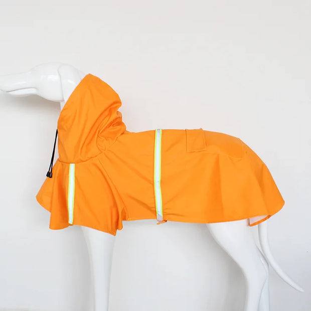 Reflective Dog Raincoat – Waterproof & Breathable, Sizes S–5XL