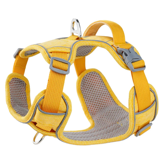 Reflective Mesh Dog Harness – Adjustable & Comfy Control