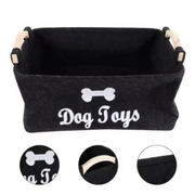 Felt Pet Toy Storage Box – Stylish & Fade-Resistant