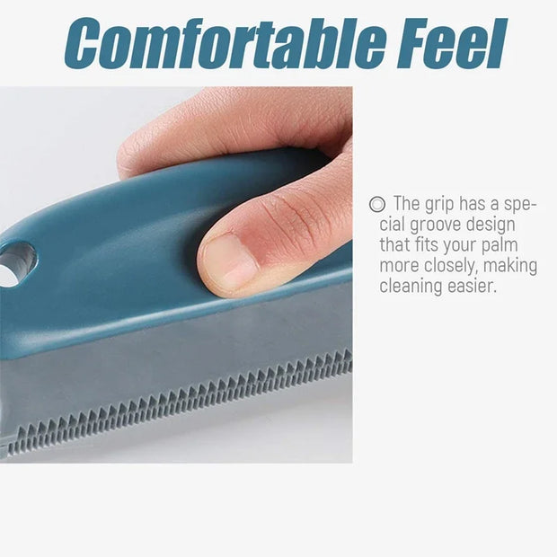 Portable Pet Hair Remover Brush – For Sofa, Fabric & Dust