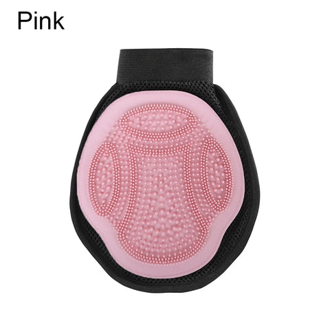 Pet Bath & Massage Glove – Deshedding Brush for Dogs & Cats