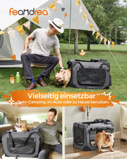 Foldable Dog Travel Crate – Compact & Portable
