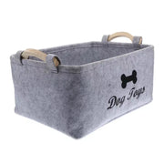 Felt Pet Toy Storage Box – Stylish & Fade-Resistant