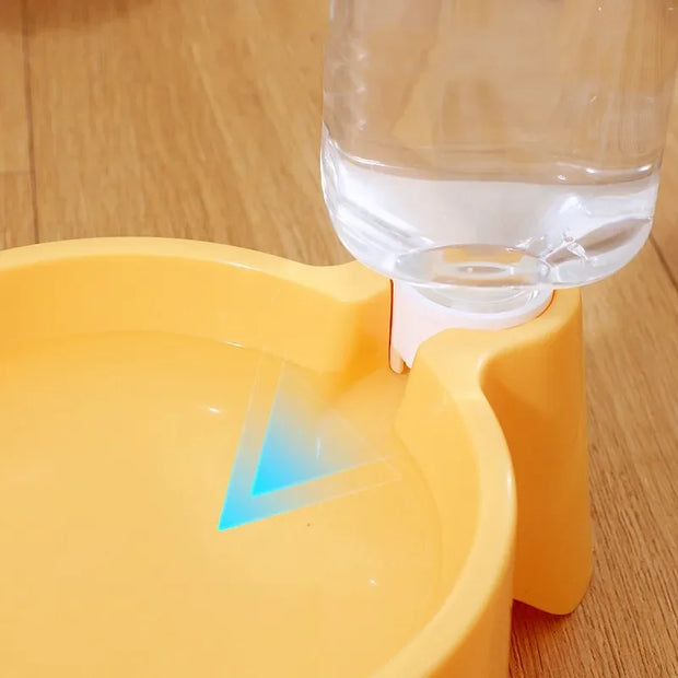 Auto Water & Feeder Bowl – Hydration Station for Dogs & Cats