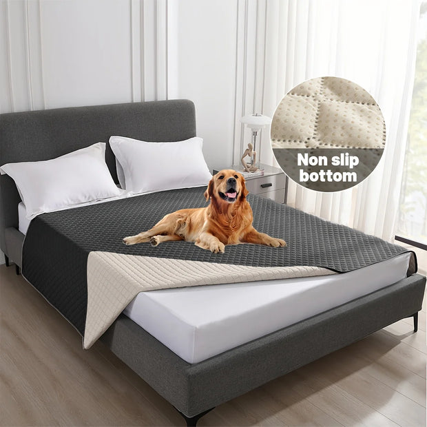 Anti-Leak Non-Slip Dog Bed Cover – Sofa & Car Protector
