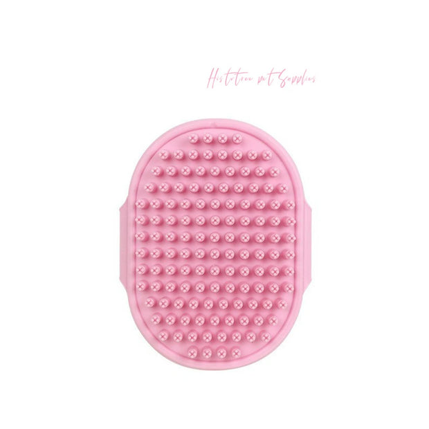 Pet Grooming Glove – Deshedding & Bath Brush for Dogs & Cats