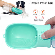 HydraSnack Travel Bottle – Food & Water Combo for Pets