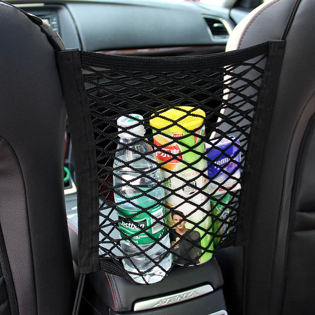 Automatic Mesh Pet Car Barrier – Safety Guard with Storage Bag