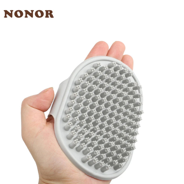 Pet Grooming Glove – Deshedding & Bath Brush for Dogs & Cats