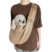 Comfortable Pet Sling Bag – Portable Crossbody Carrier for Dogs & Cats