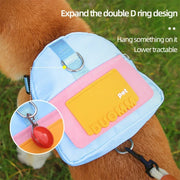 Pet Travel Backpack & Treat Pouch – Portable Training Waist Bag