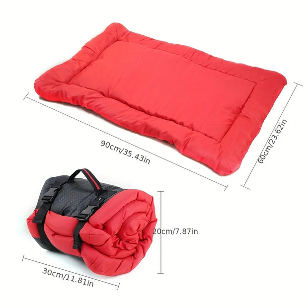Waterproof Anti-Slip Pet Bed – Washable Outdoor Cushion