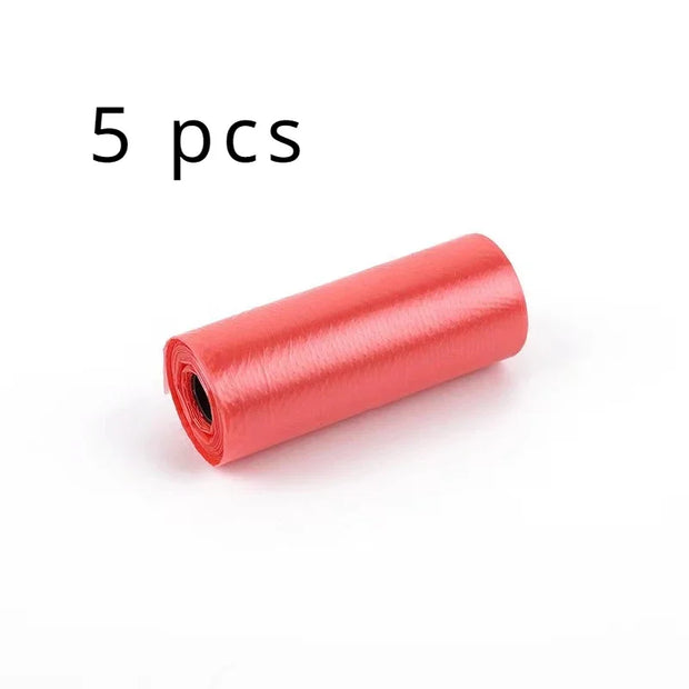 5-Pack Eco-Friendly Dog Poop Bags – Leak-Proof & Durable