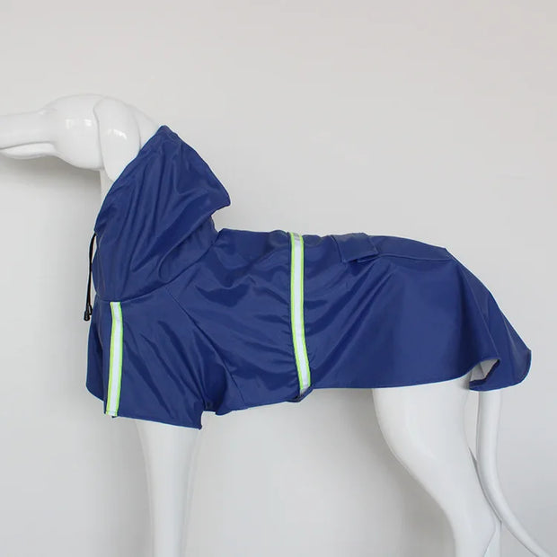 Reflective Dog Raincoat – Waterproof & Breathable, Sizes S–5XL