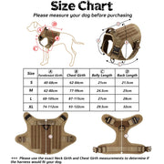 Adjustable Dog Harness with Molle Pouches – Ideal for German Shepherd & Malinois