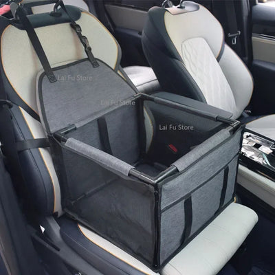 Waterproof Pet Car Seat Hammock – Carrier Basket for Small & Medium Dogs